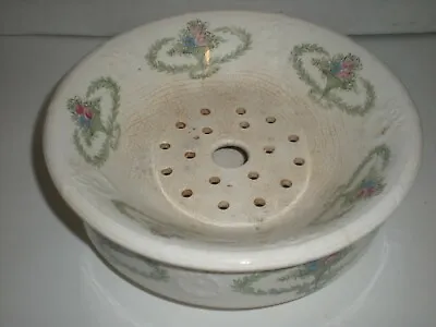 Antique Flower Frog Bowl Porcelain Mintons Isola Rd No 525436 Very RARE 18 Holes • $116.92