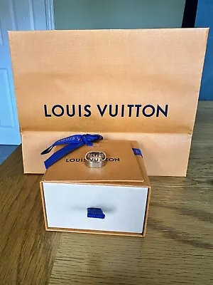 Palladium Louis Vuitton Nanogram Ring - Size Medium - Hardly Worn • £175