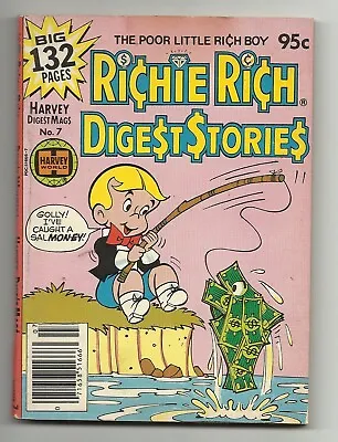 Richie Rich Digest Stories #7 - Casper - Mayda Munny - Reggie - VG/FN 5.0 • $9.99
