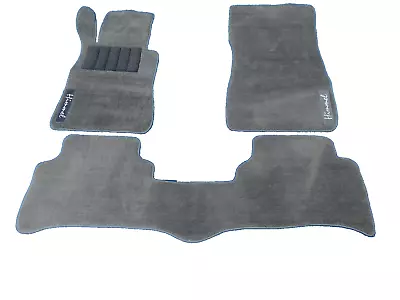 Mercedes W203 C Class 2001-07 Super PLUSH Grey Floor Mats 3pc Non Slip BEST $329 • $94