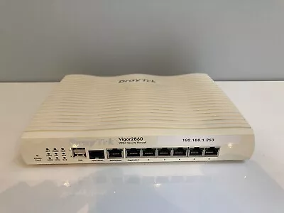 DrayTek Vigor 2860 VDSL2 Security Firewall ADSL VDSL Router • £15