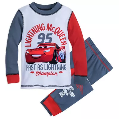 [Disney Store] Lightning McQueen PJ PALS For Boys - Size 8 And 10 - New • $33.99