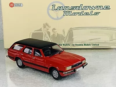 Lansdowne Models LDM68 1:43 Ford Cortina MKIV Ghia Estate 1979 Venetian Red • £127.50