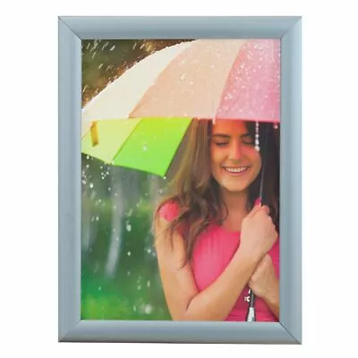 A4 A3A2A1 Waterproof Lockable Retail Outdoor Snap Frame Sign Holder Clip Display • £19.59
