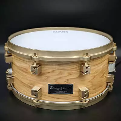 Sonique Drums American Hickory Steam-Bent 6.5 X14  Snare Drum-Gloss Finish W/ • $1385