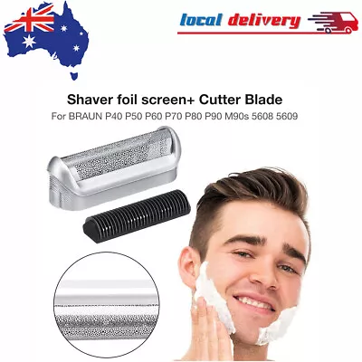 Replacement Foil & Cutter Shaver Head For Braun M60 P40 P50 P60 M30 M90 5S Razor • $17.47