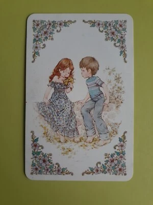 $3.50 • Buy Genuine Vintage,Swap/playing Cards, 70s,  Sarah  Kay.   Blank Back.