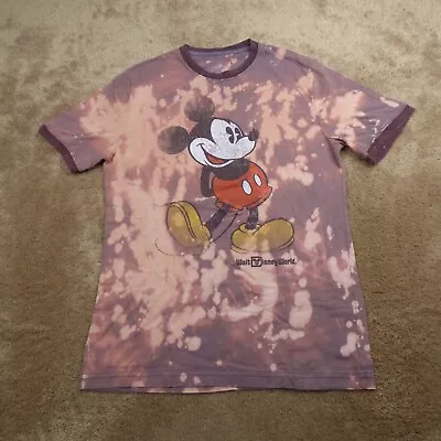 Mickey Mouse Women’s Shirt Small Disney Gray Short Sleeve Graphic Tee • $9.88