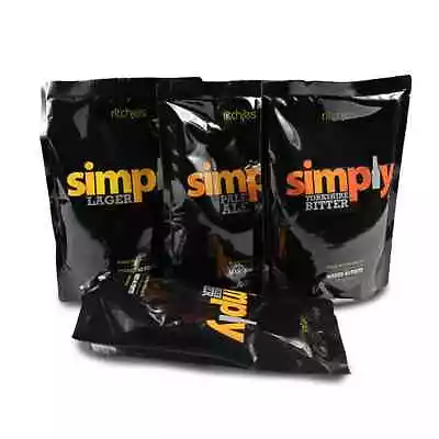 Simply 40 PINT Beer Making Kit Home Brew Refill Ingredients • £19.99