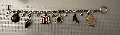 Mary Poppins 6 Charm Silver Bracelet Broadway Musical • $31.82