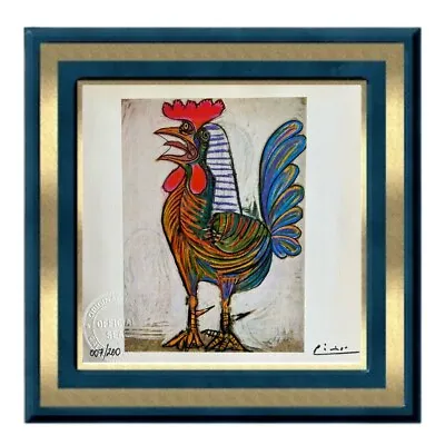 Pablo Picasso Signed Original Hand Tipped Print - The Cock 1938 • $85.50