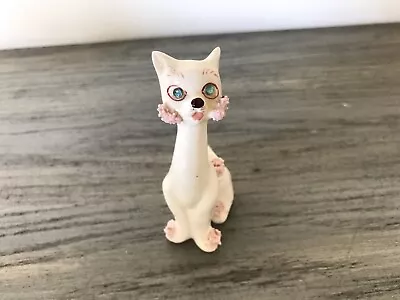 Vintage Speghetti Cat Figurine Japan 1950 • $25