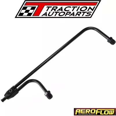 Aeroflow Fuel Rail Black To Suit Holley Double Pumper Carb Af30-4150blk • $49.90