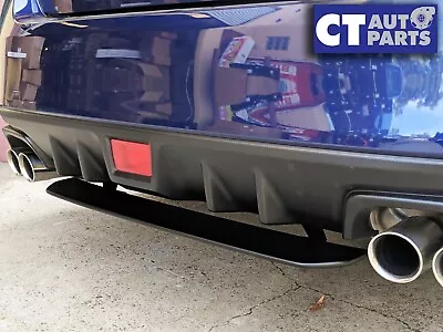 St Style Oe Rear Bumper Diffuser For 2014-2021 Subaru Wrx Sti Satin Black • $179