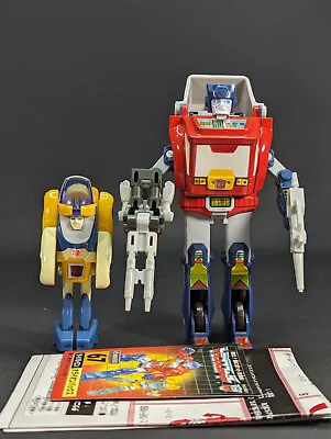 Transformers G1 E-Hobby Orion Pax Dion Complete Takara 67 Kup Repaint Set • $349.99