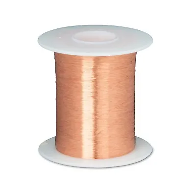 44 AWG Gauge Enameled Copper Magnet Wire 8 Oz 39899' Length 0.0022  155C Natural • $26.15