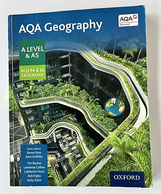 AQA Geography A Level : Human Geography Student Book Ross • £4