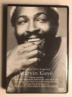 Marvin Gaye - Behind The Legend (DVD 2000) Pre-owned Very Good Condition. • $8.99