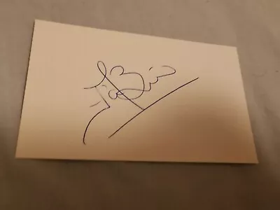 Fabio Moreira Signed Index Card Middlesbrough • £9.99