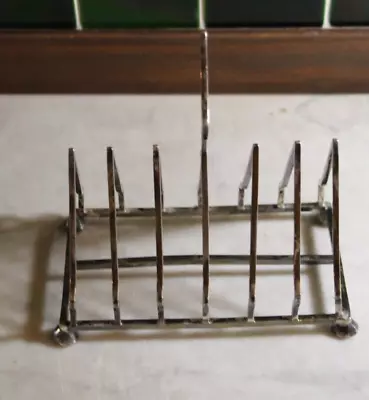 Vtg. Mappin & Webb Princes Silver Plate Toast Rack/53/3 • $32