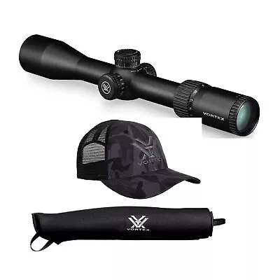 Diamondback Tactical 4-16x44 Riflescope EBR 2C MRAD Reticle With Cover Bundle • $349