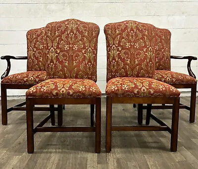 VTG Century Oscar De La Renta Chippendale Martha Washington Style Dining Chairs • $2499