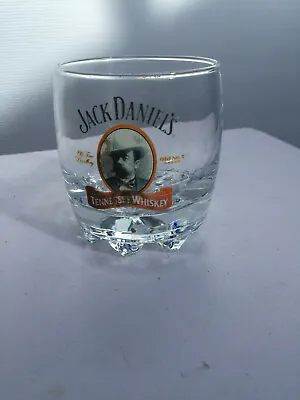 1x Drinking Glass JACK DANIELS Alcohol Grog  8.5cm Tall JD WHISKEY OLD NO7 • $23