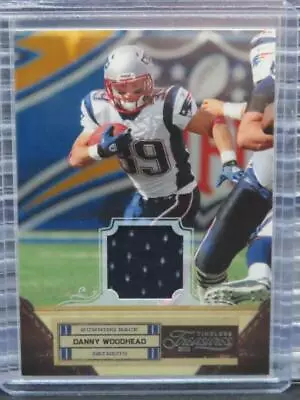 2011 Timeless Treasures Danny Woodhead Game Used Jersey #229/250 Patriots • $4