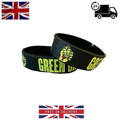 Rock/Heavy Metal Band - Silicone Wristband - New - Green Day • £4.69