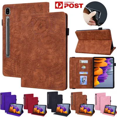 For Samsung Galaxy Tab A A7 S6 Lite A8 S7 FE S8+ Ultra Tablet Leather Case Cover • $9.99
