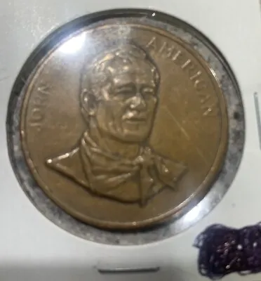 John Wayne American Commemorative Collectors Medal Token Coin Free Ship USA • $21