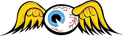 36  Flying Eyeball Vintage Drag Racing Window Sticker Decal Von Dutch NHRA  • $18.99