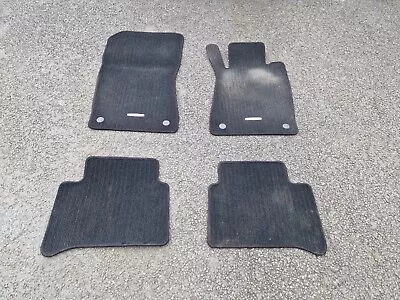 Mercedes E CLASS W211 SALOON Floor Mats Set Interior Front Rear Black • $132.64