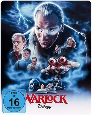 Warlock Trilogy - Limitierte Steelbook Edition - Uncut [Blu-ray] (Blu-ray) Sands • £34.68