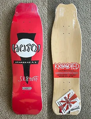 Christian Hosoi GUEST HAMMERHEAD Krooked Skateboards 2003 LIMITED Mark Gonzales • $139.99