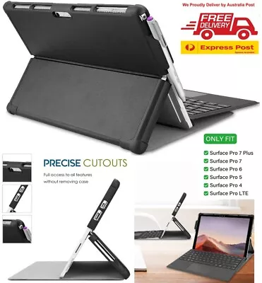 CASE For Microsoft Surface Pro 7/6/5/4/ Pro 2017 Compatible Types Cover Keyboard • $47.93
