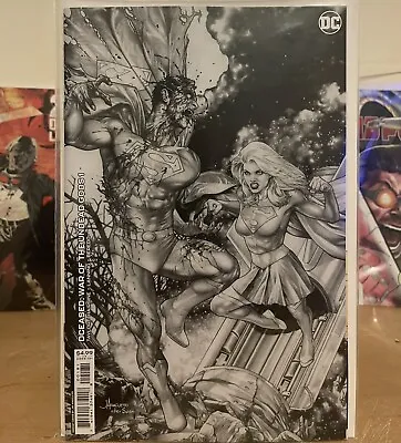 £4.40 • Buy Dceased War Of The Undead Gods #1 Cover H Black & White Variant DC Comics Oct 22