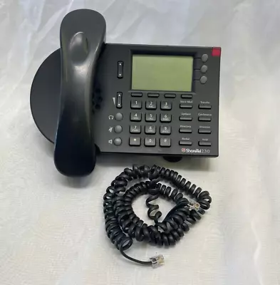 $14.89 • Buy ShoreTel 230 IP 230 VoIP Business Phone - Black, Fully Tested
