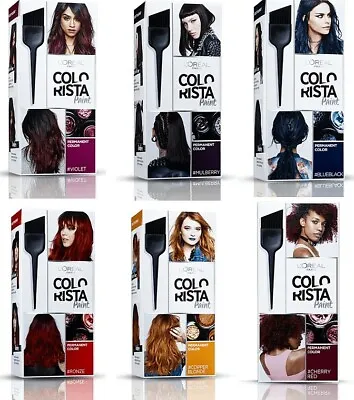 L'Oreal Paris Colorista Paint Permanent Hair Dye Gel Long Lasting All Colours • £5.99