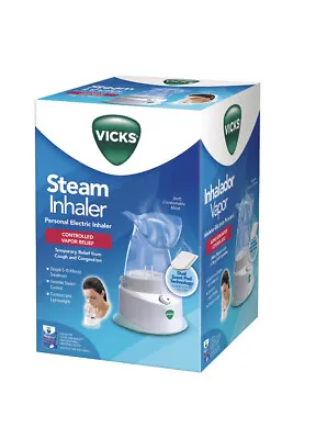 Vicks V1200 Personal Steam Inhaler Vapor Therapy For Sinus & Allergy Relief New • $50.99