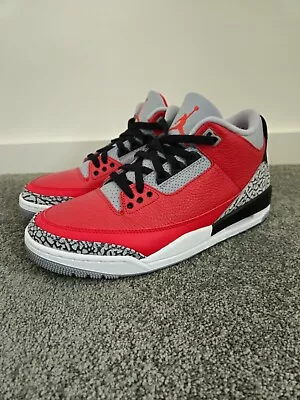 Size 10.5 - Nike Air Jordan 3 Retro SE Red Cement • $300