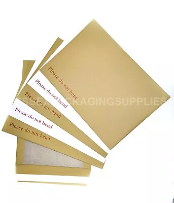 Please Do Not Bend Hard Card Board Backed  Envelopes  A3 /a4 /a5 /a6 • £119.75