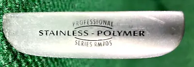 MALTBY PROFESSIONAL SERIES 705 STAINLESS POLYMER Putter Steel Shaft RH • $24.99