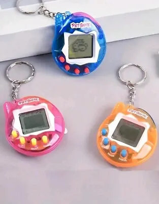 2 Pcs Tamagotchi Digital Pet Mini Game Toy Random Colour  • £8