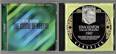 STAN KENTON The Sound Of Kenton Live + Chronological Classics 1947-OOP 2 CD LOT! • $4.92