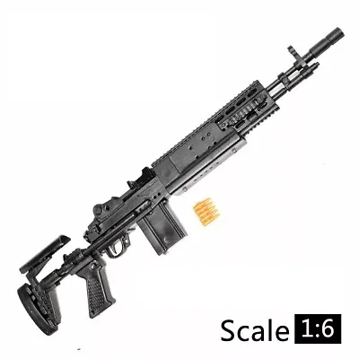 1/6 Scale M14BER MK14 Rifle Gun Weapon Military For 12  Action Figure Soldier UK • £5.99