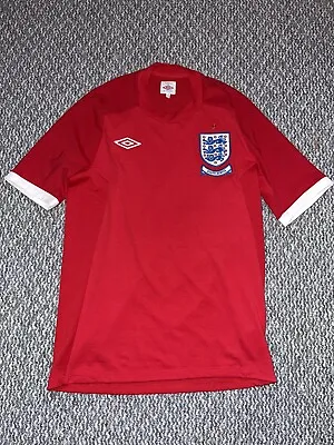 £17.99 • Buy Mens England 2010-2012 Umbro Red Away Shirt Size 38 South Africa World Cup (l51)