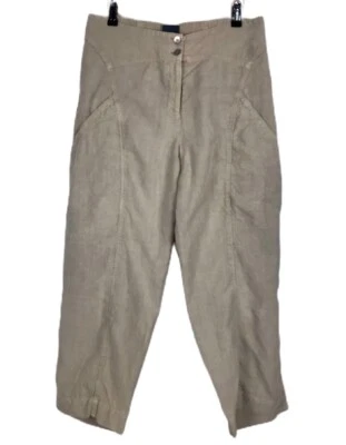 £40 • Buy OSKA Beige Trousers Linen 2 Regular Floaty Balloon Lagenlook
