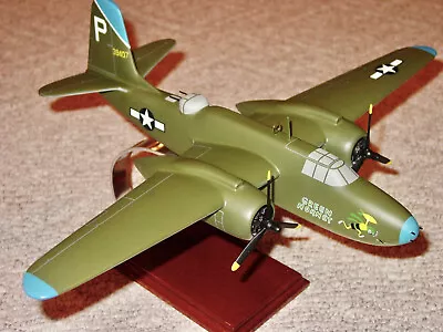 USAF A-20 Havoc  Green Hornet   Mahogany/Resin Model Airplane W/ Wood Base • $214.95