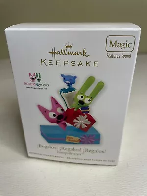 $14.99 • Buy Hallmark Keepsake Ornament Regalos!  Regalos! Regalos! Hoops & Yoyo 2012 NIB